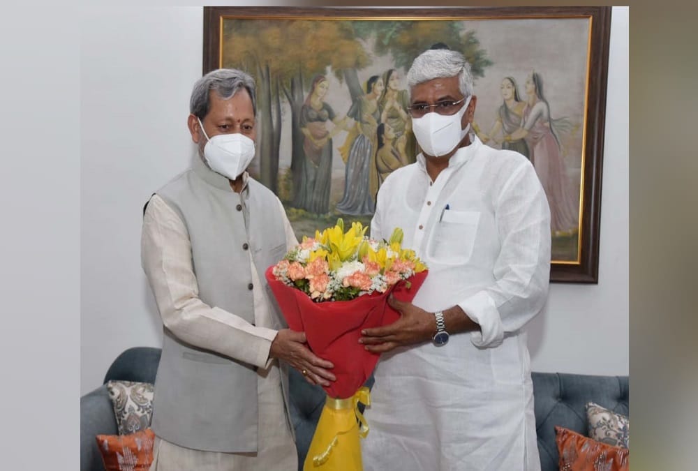 Uttarakhand News: CM Tirath Singh Rawat Meet many Union Ministers in Delhi Today