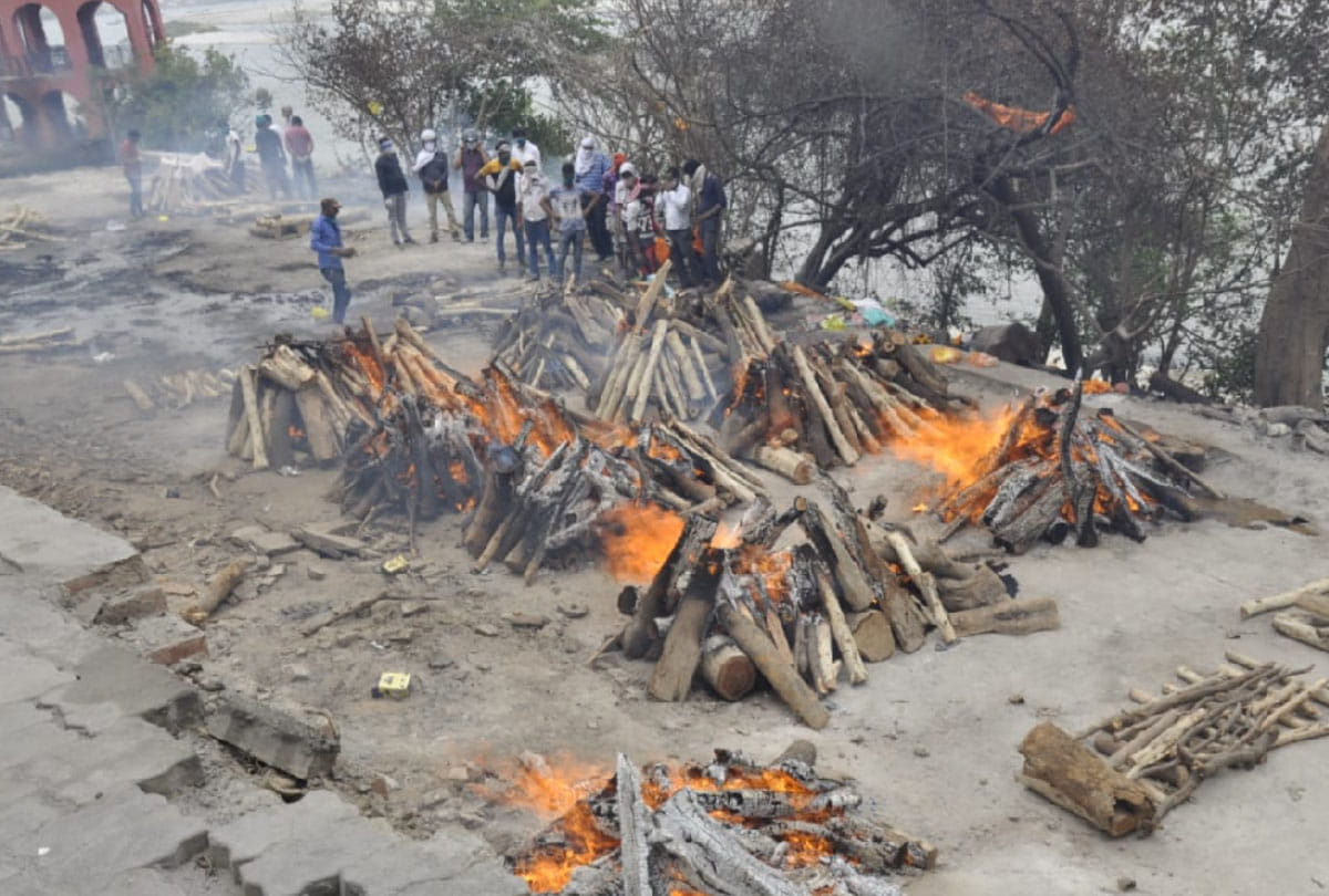 Exclusive: coronavirus, funeral in kanpur, Death from coronavirus