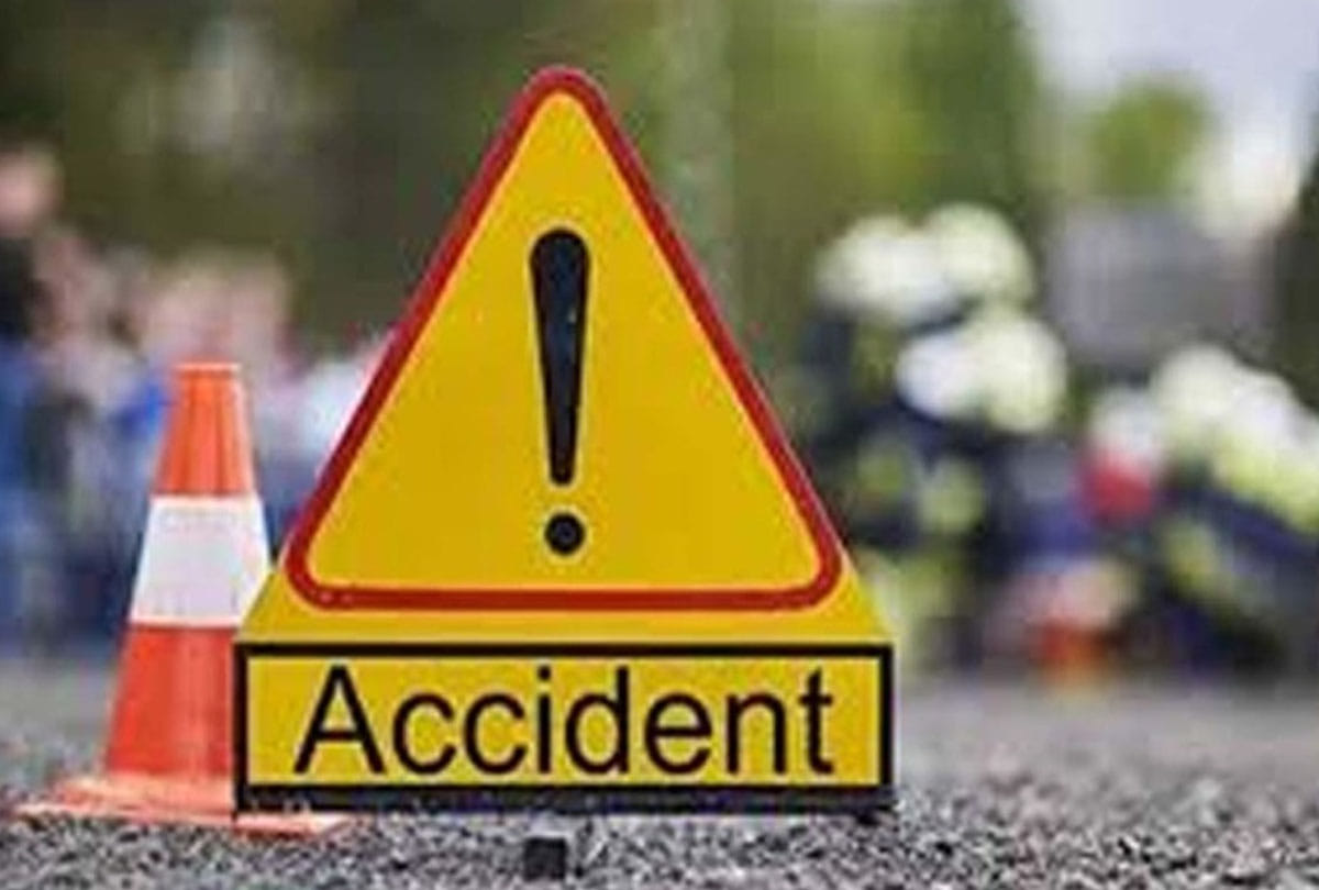 Big road accident in auraiya, two people died