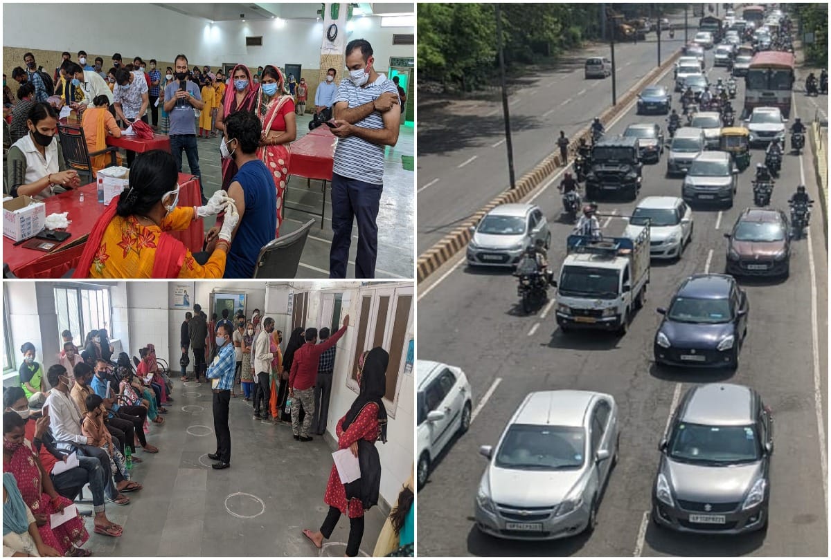 Ghaziabad unlocks people seen violating covid guidelines at public places