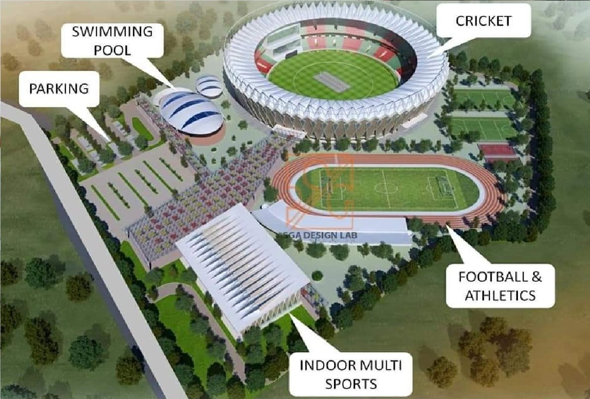 work of Arun Jaitley Multi Sports Complex will start at the grassroots level this month