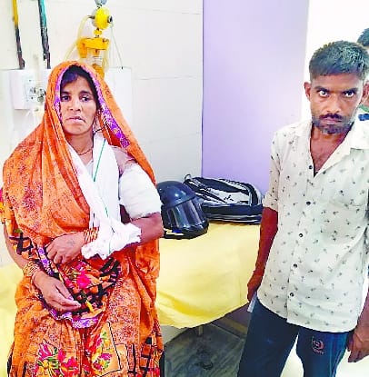 Woman shot at farewell ceremony, report against two people