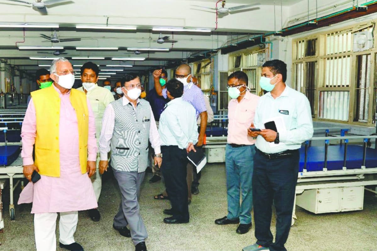 UP: 12 new patients of black fungus, the minister inspected KGMU to test the preparations for the third wave