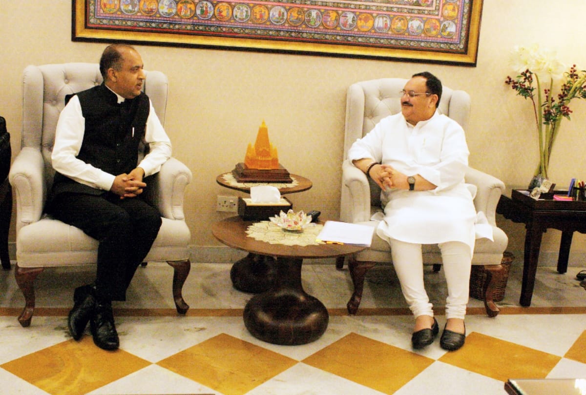 CM Jairam discussed the performance of every minister with bjp national president JP Nadda