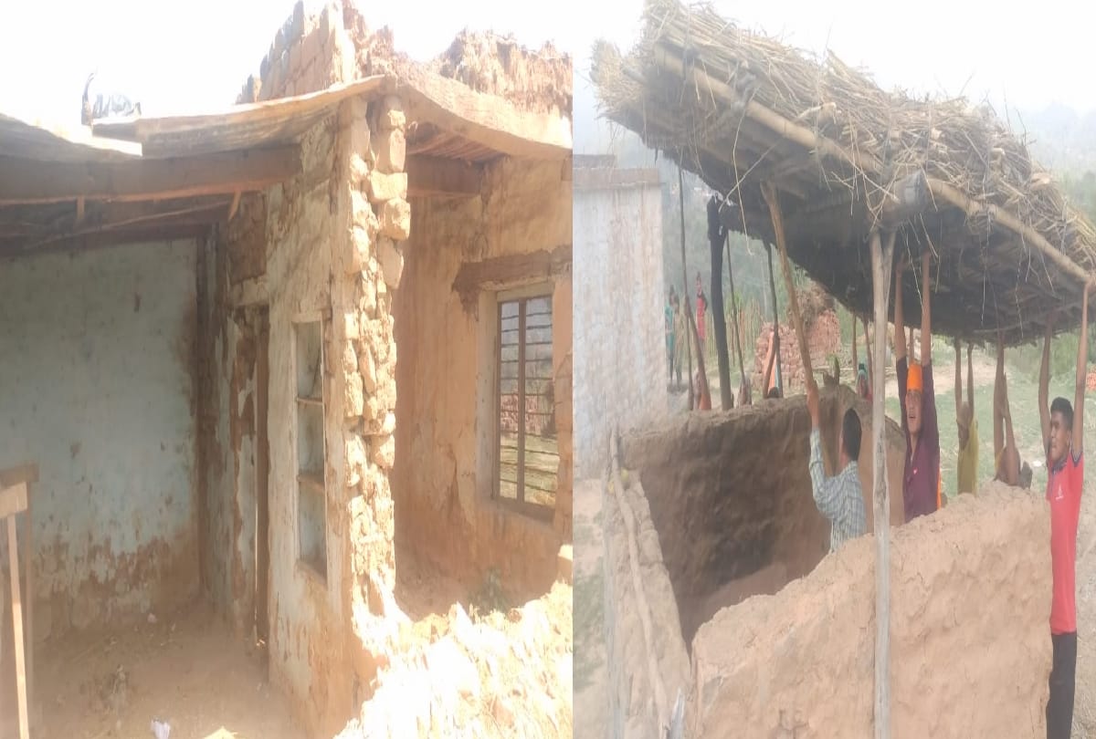 Satender forced to live in a hut with family in nahan sirmour himachal