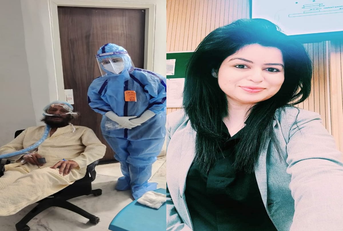 Dr. Shivani of Himachal taking care of Padma Shri awardee Milkha Singh in pgi