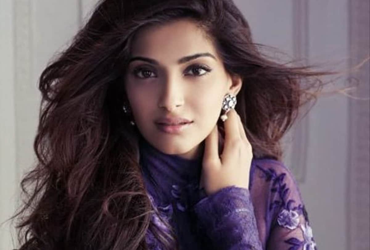 sonam kapoor new floral dress look in hindi