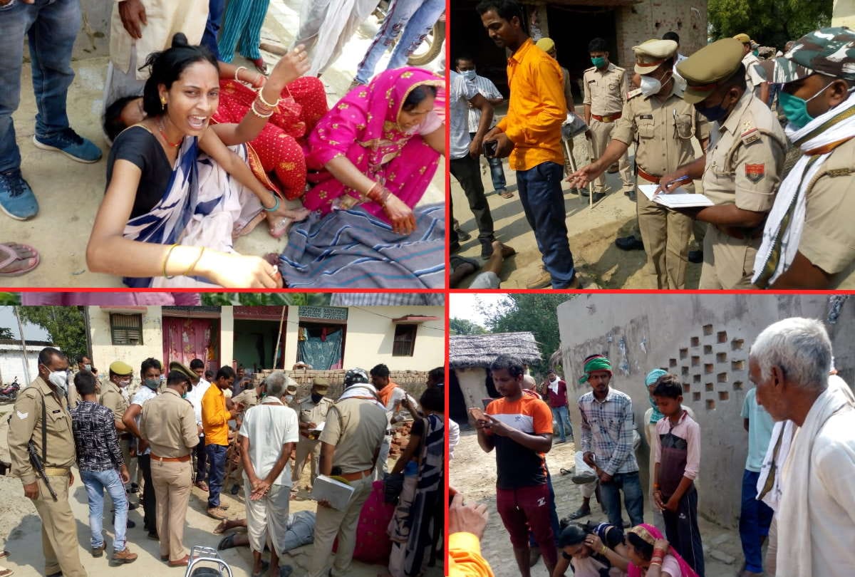 Man killed by hitting with shovel in land dispute at sant kabir nagar