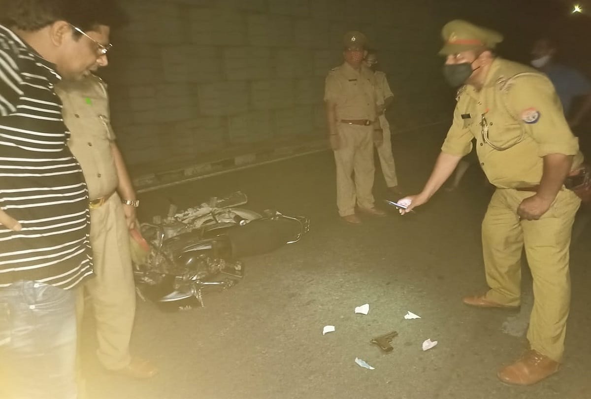 up police arrested nine dacoits in encounter at ghazipur