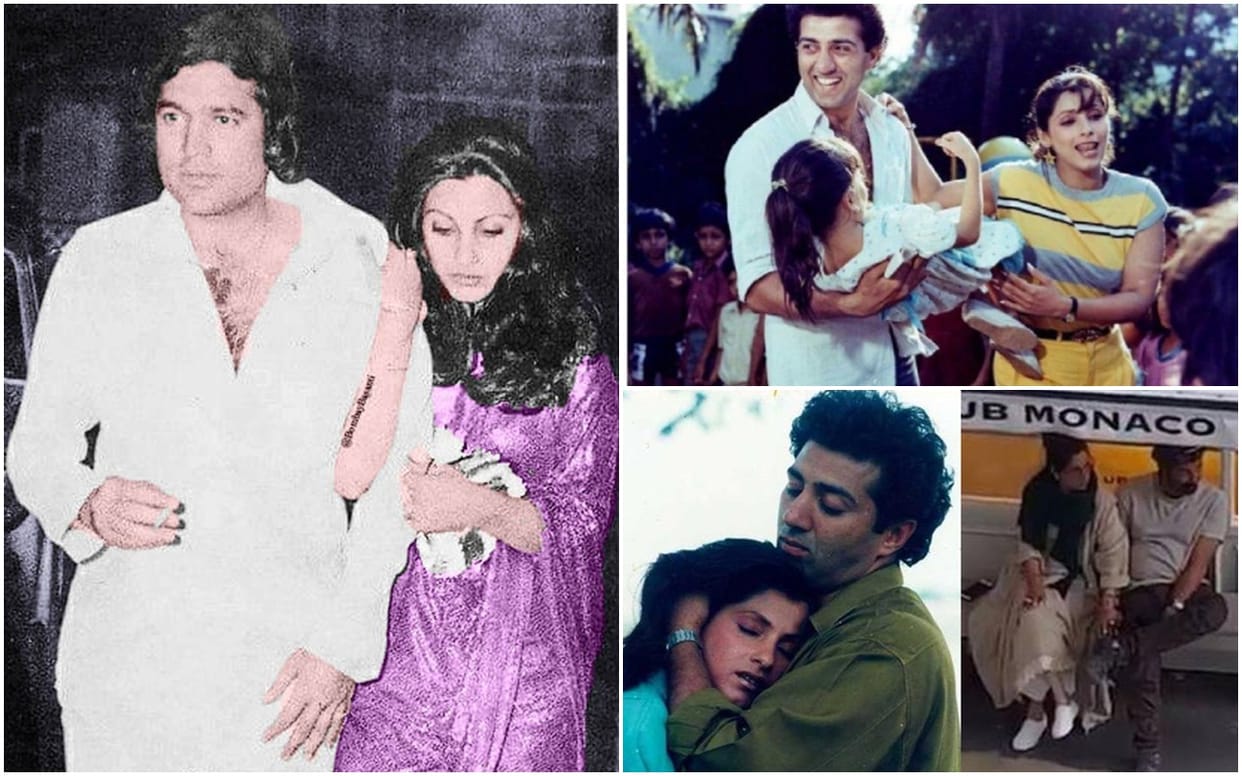 Sunny Deol And Dimple Kapadia Rumoured Affair after Dimple separation from Rajesh Khanna