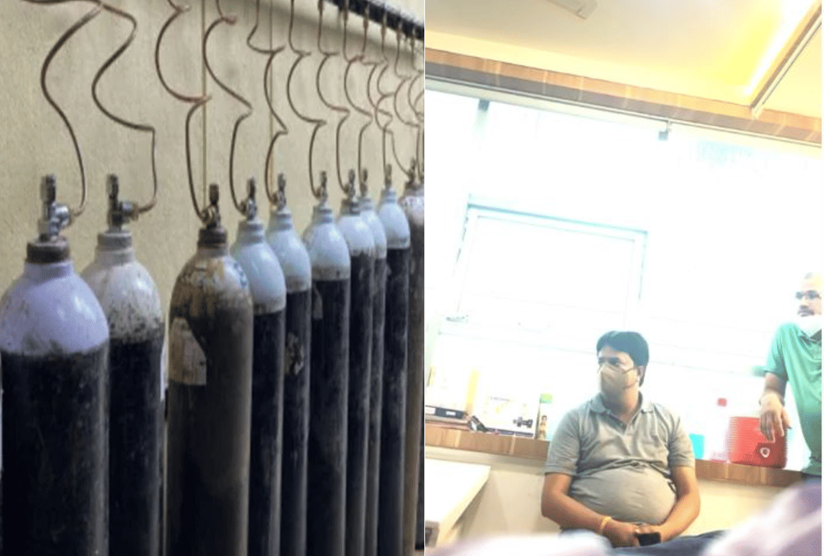 Shri Paras Hospital Addmited Patients Said Over Oxygen Crisis
