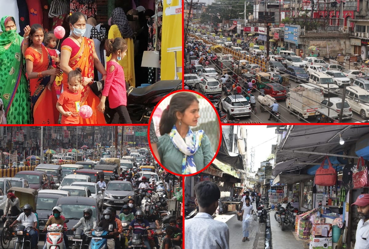 Photos of Unlock Gorakhpur people not follow corona protocol