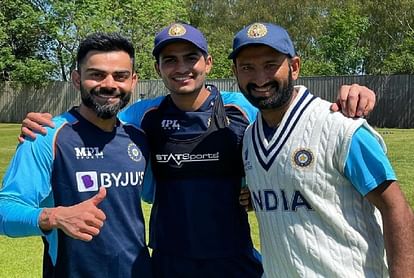 virat kohli share a pic on twitter with caption Sun brings out smiles after resuming training in Southampton