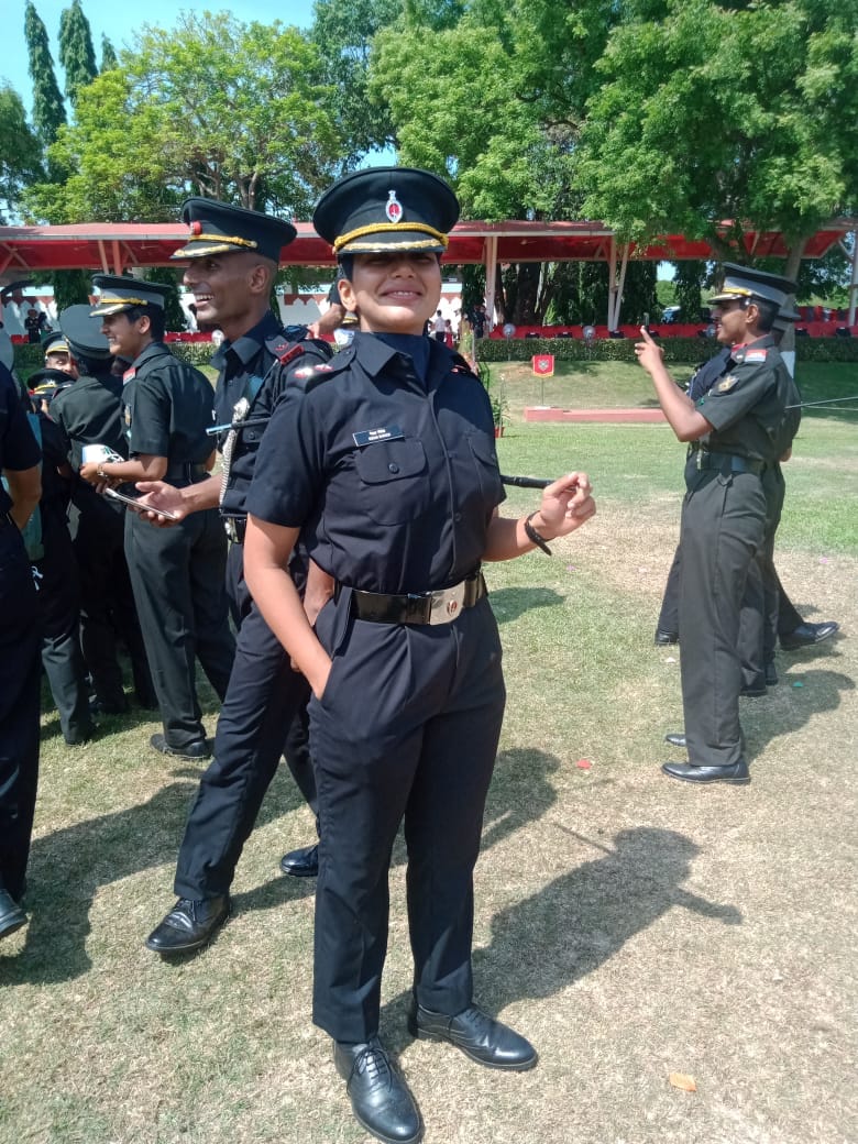 Neha of Dhampur selected as lieutenant