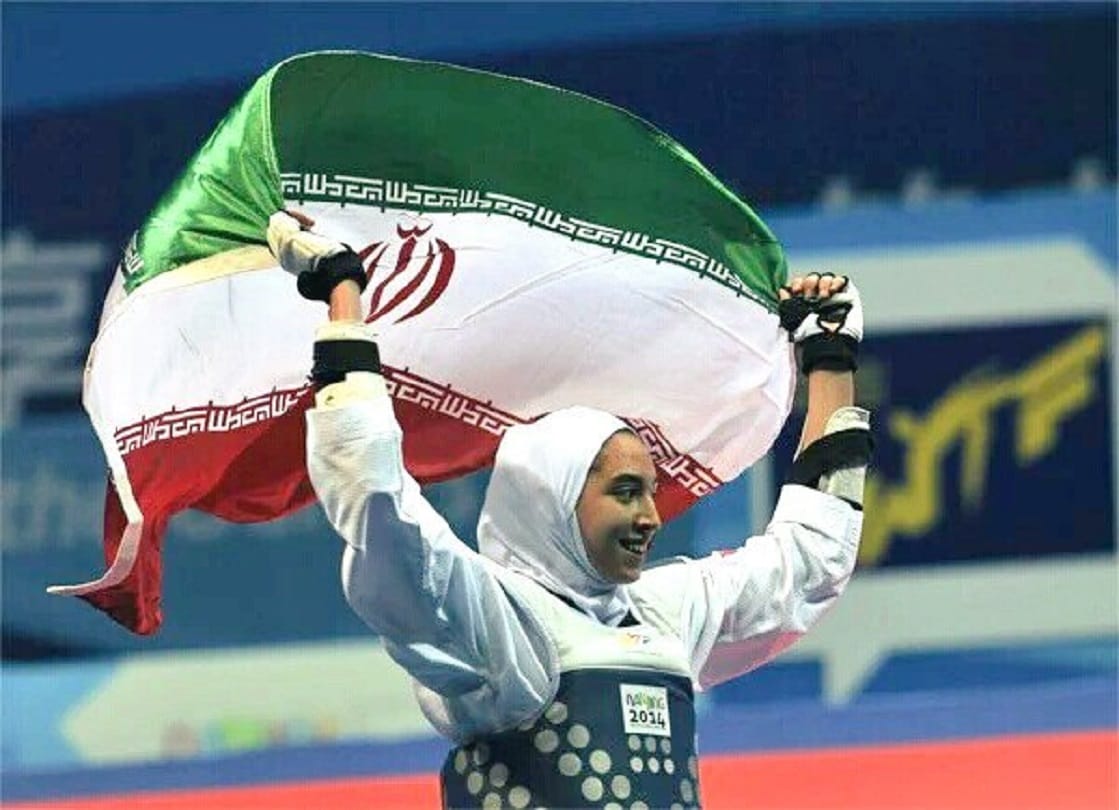 Irans first Olympic medalist Alchemy Alizadeh now in the refugee team