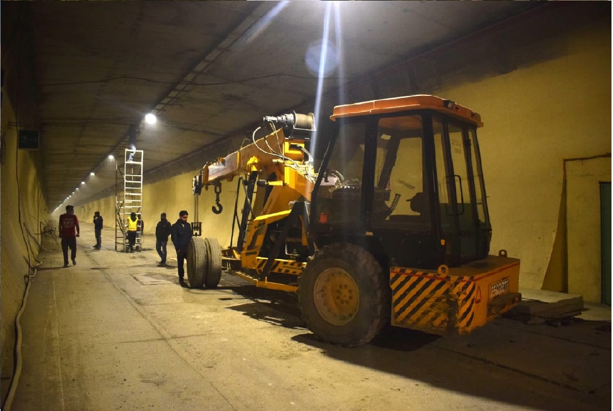 8.5 km long Banihal Qazigund tunnel on Jammu Srinagar National Highway ready