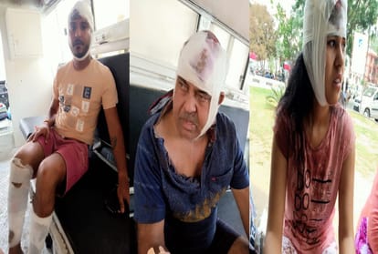 हमले में घायल दूल्हा, उसके पिता व बहन