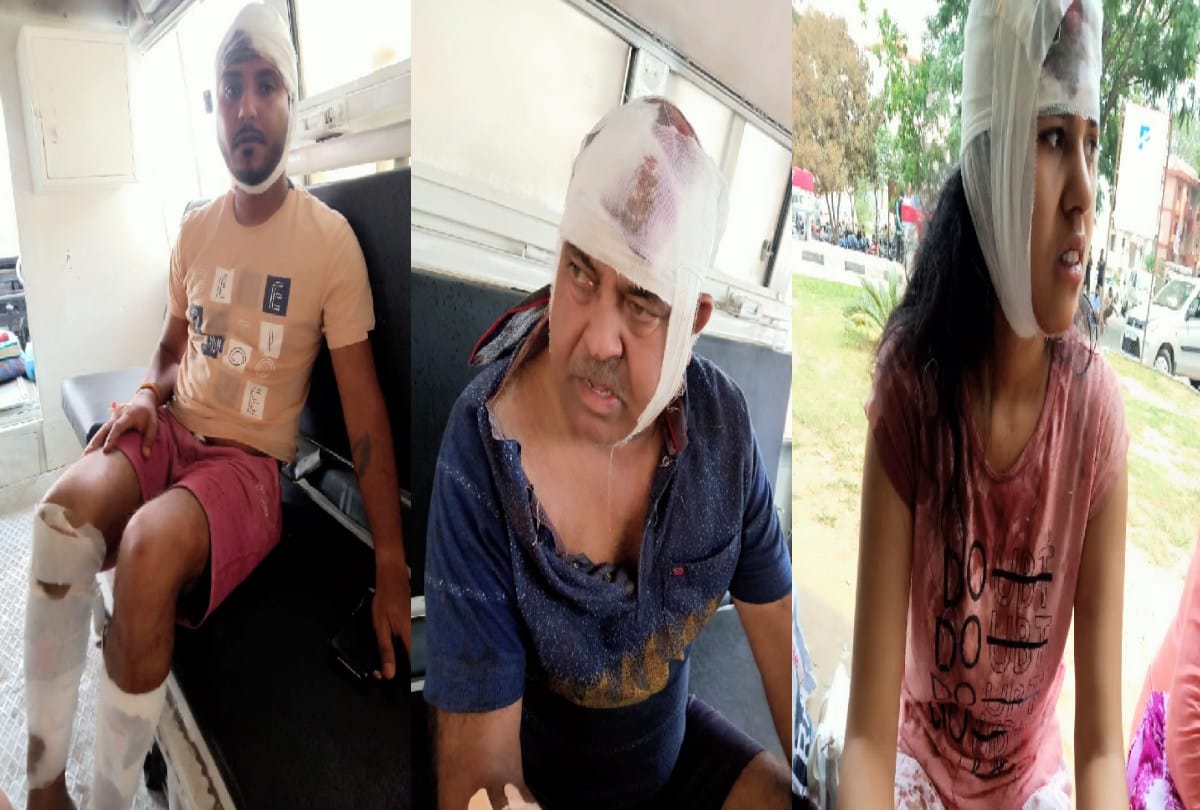 Two dozen people from the bride's side attacked the groom's house at midnight in hamirpur himachal, half a dozen injured