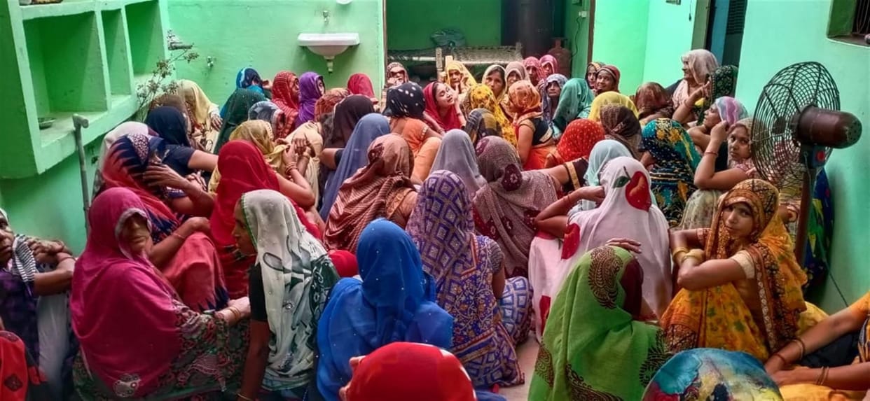 Hathras: The only lamp of the house was the deceased policeman Krishnakant