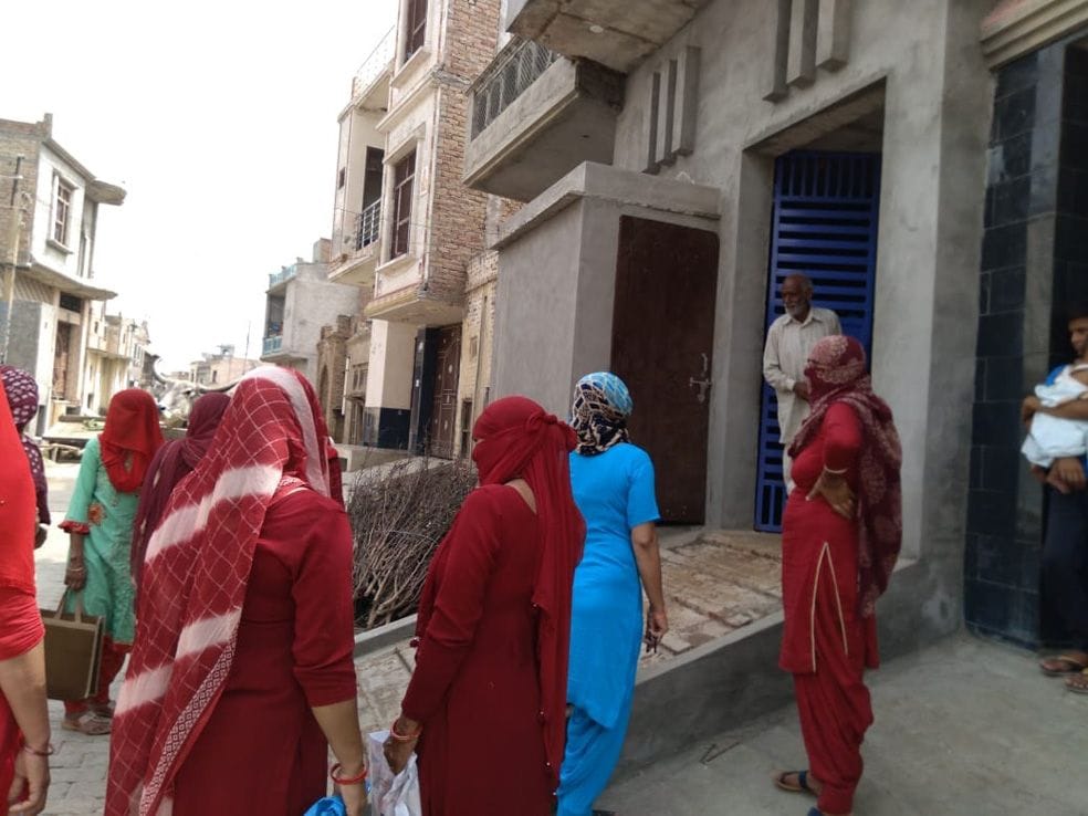 People of Chhattar village are not coming forward to get the vaccine