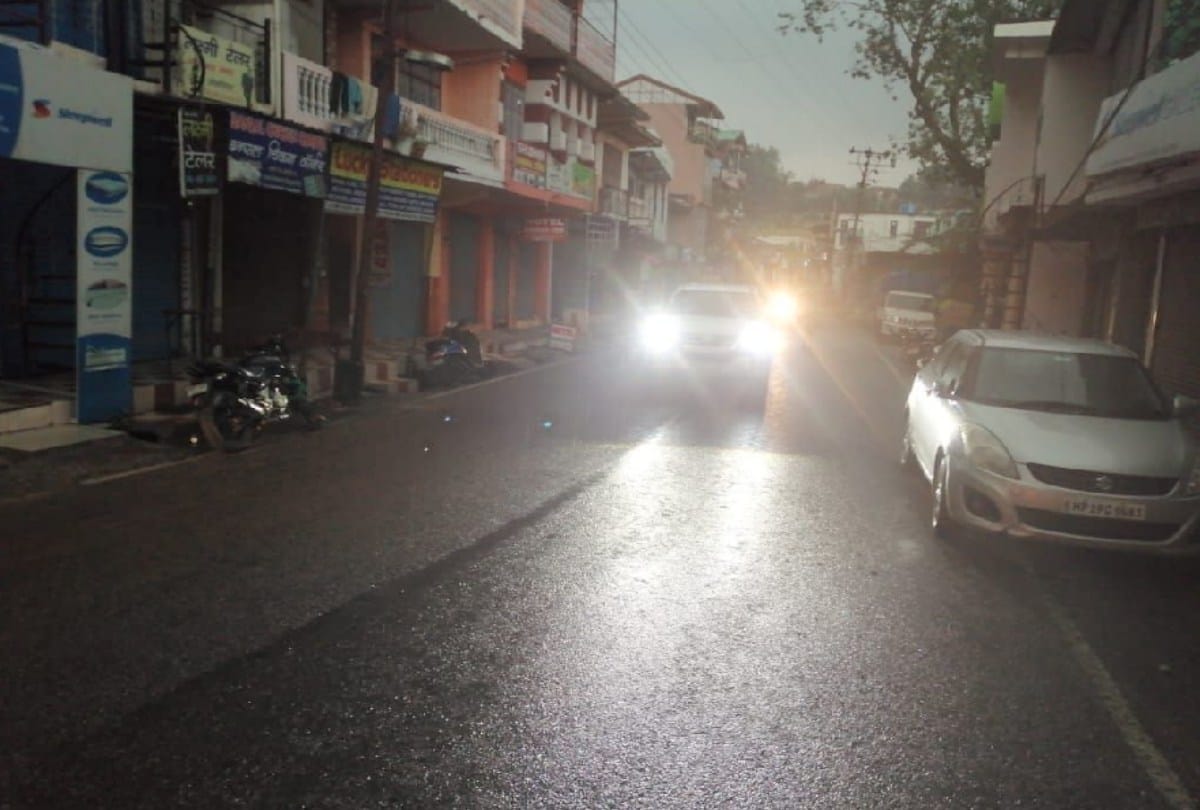 Thunderstorm, rain and hailstorm in Mandi-Kangra, pangi road restored  after six months