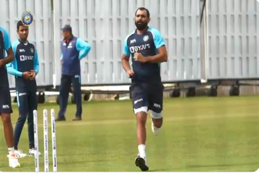 Team India preparations are on in full swing for the WTC Final Raising hands