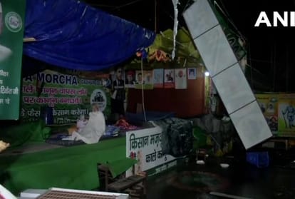 weather became pleasant due to rain and thunderstorms in ्elhi-ncr electicity cut off in ghaziabad