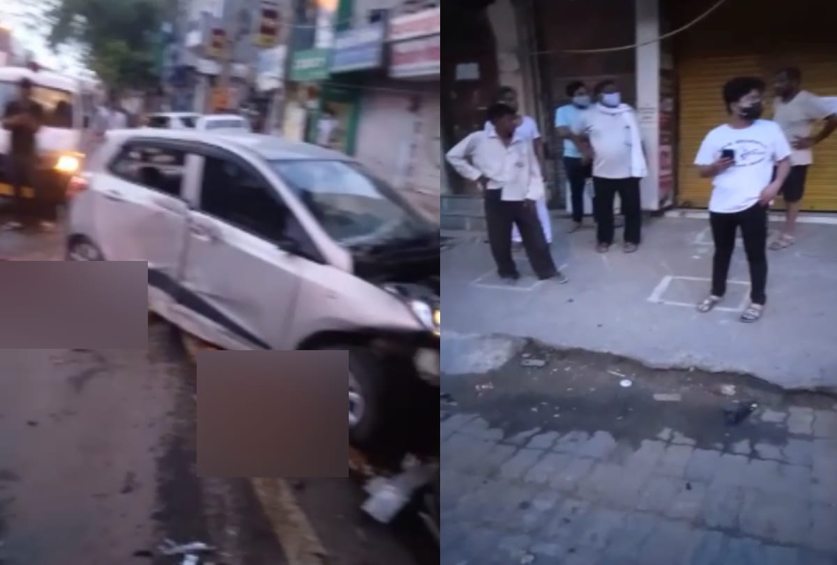 delhi Four killed after speeding dumper hits them in southwest Delhi najafgarh