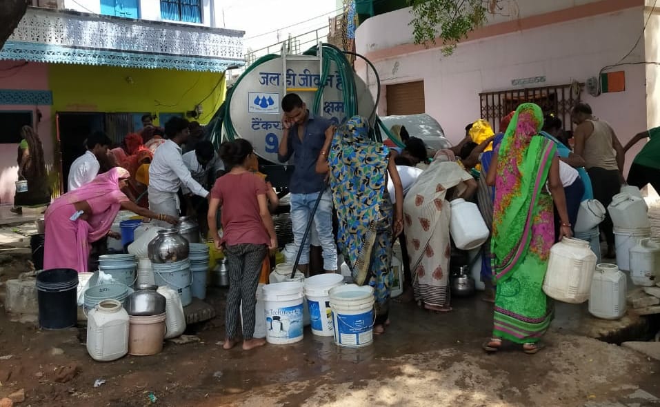 Water and light problem in jhansi