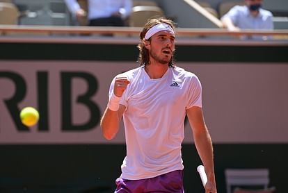 French Open: Grandmother had lost the battle for life five minutes before Tsitsipas landed on the court.