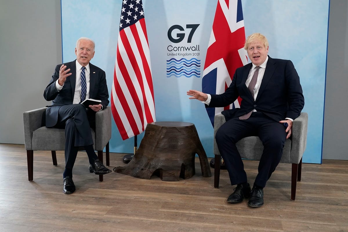 US President Joe Biden held talks with British Prime Minister Boris Johnson on Afghanistan