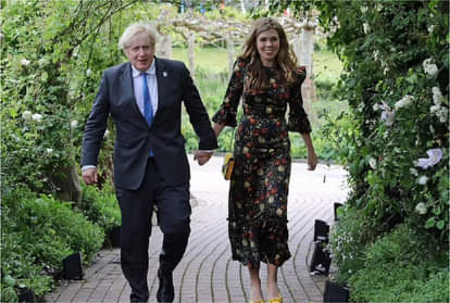 बोरिस जॉनसन कैरी जॉनसन