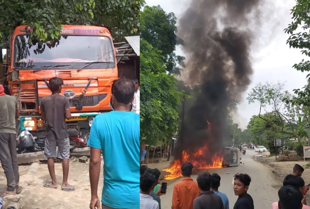Accident in jalalpur in Ambedkarnagar.