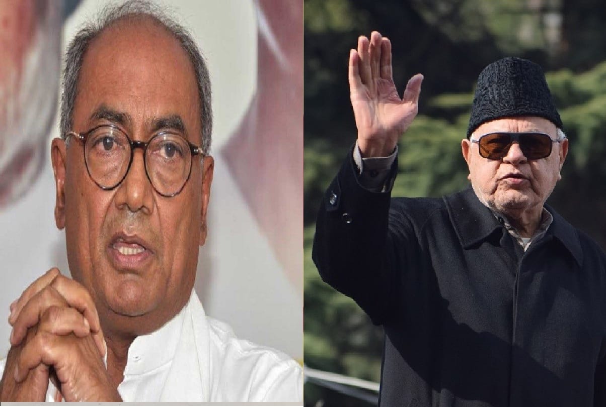 Farooq Abdullah statement on Digvijaya Singh Clubhouse chat regarding article 370