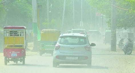 Smart city road.. Dusted the whole year, now hesitation