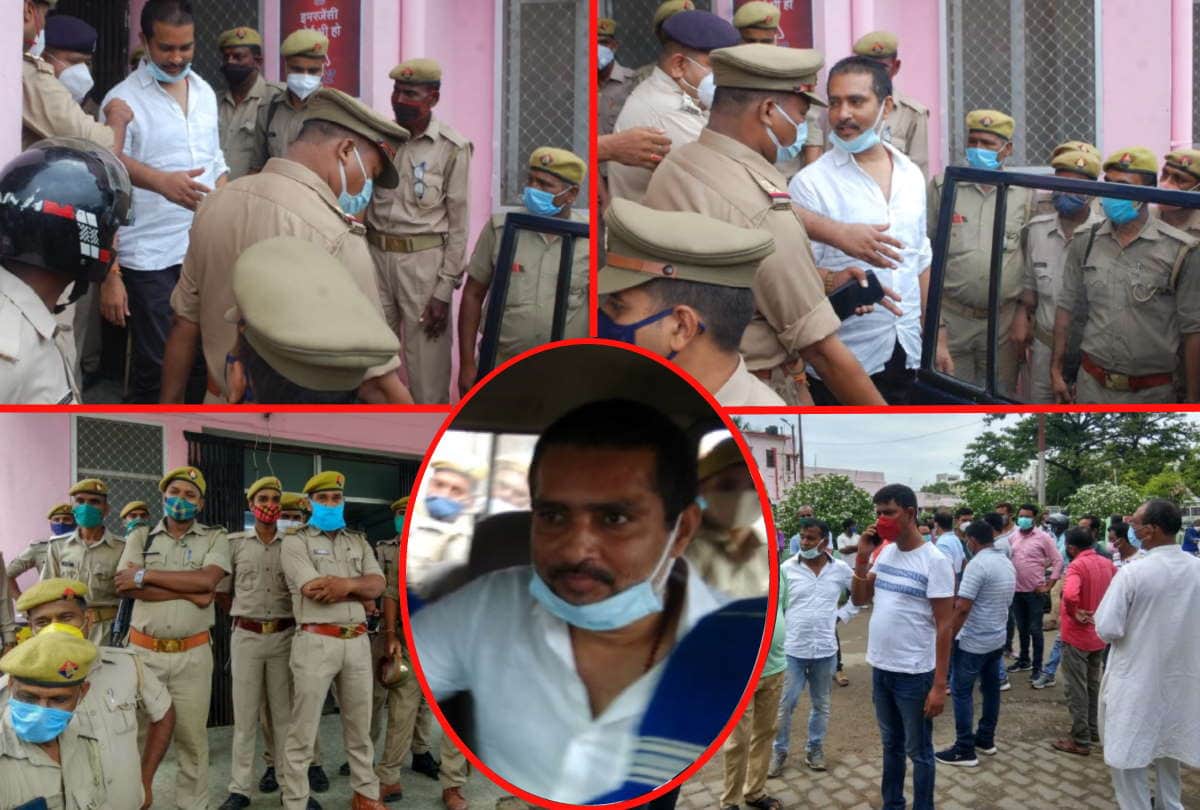 Former MLC Ramu Dwivedi arrest case update brother said got arrested in political hatred by up government