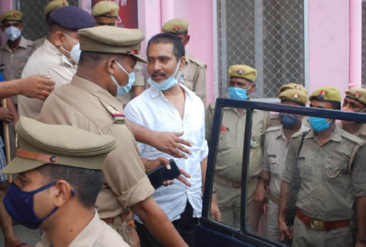 Former MLC Ramu Dwivedi arrest case update brother said got arrested in political hatred by up government