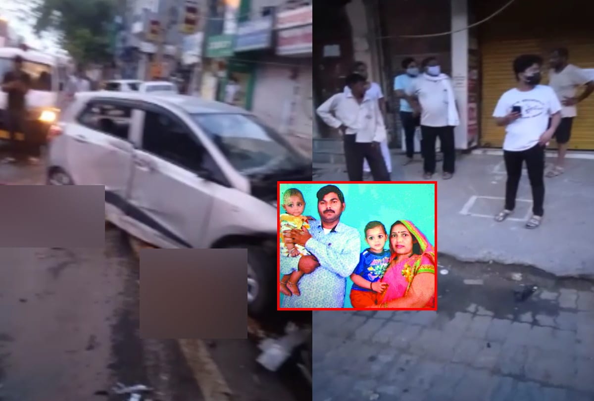 Najafgarh accident four of a family total five died ashok death uncle in trauma