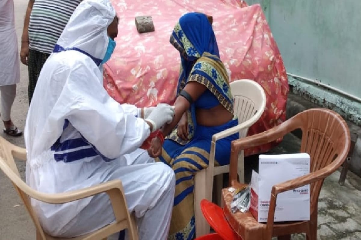 Meerut News: first day of siro servey 400 samples taken