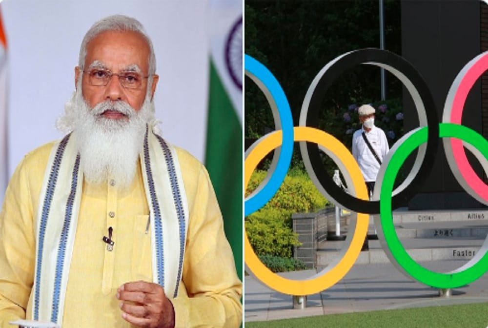 PM narendra modi set to give official send-off to Olympics bound Indian contingent 