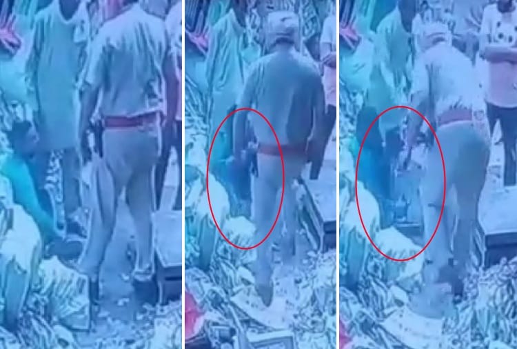 A Divyang beaten up by ASI in Jalandhar video goes viral on social media