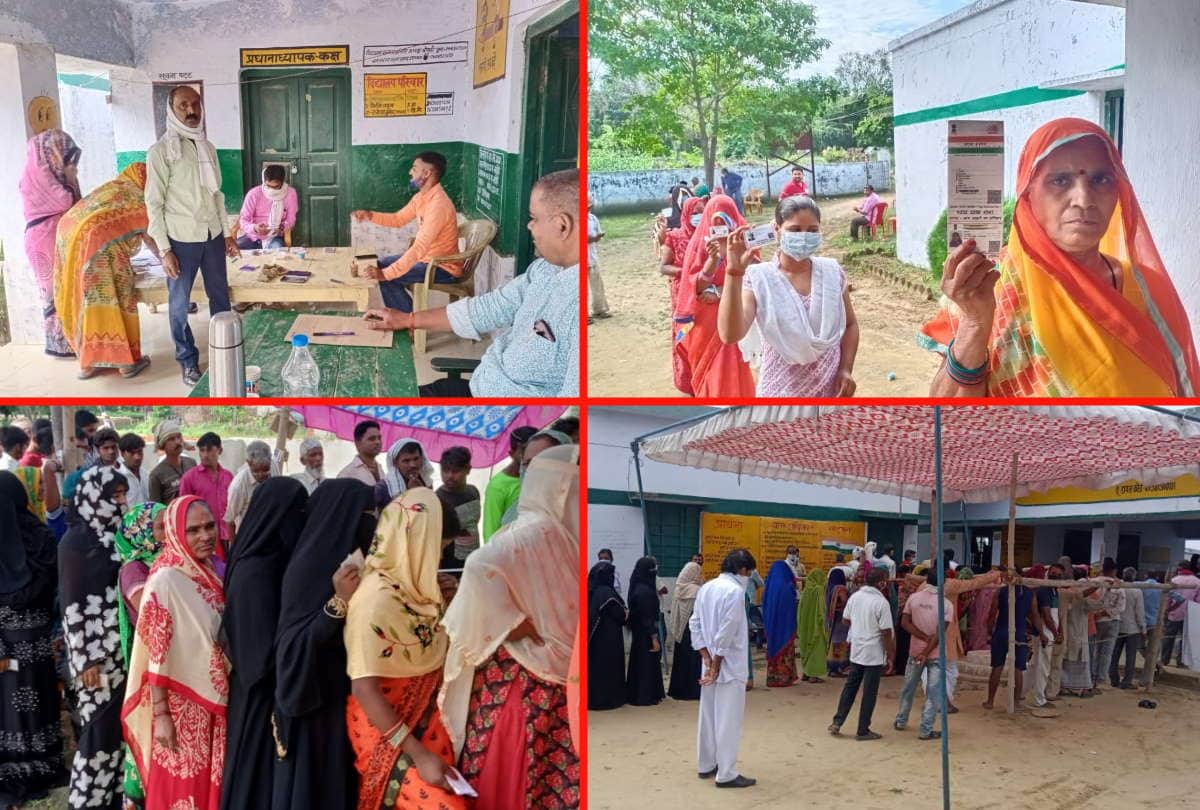 UP Panchayat By Election 2021 Voting Start Today: Voting starts in Gorakhpur Basti Mandal latest update news