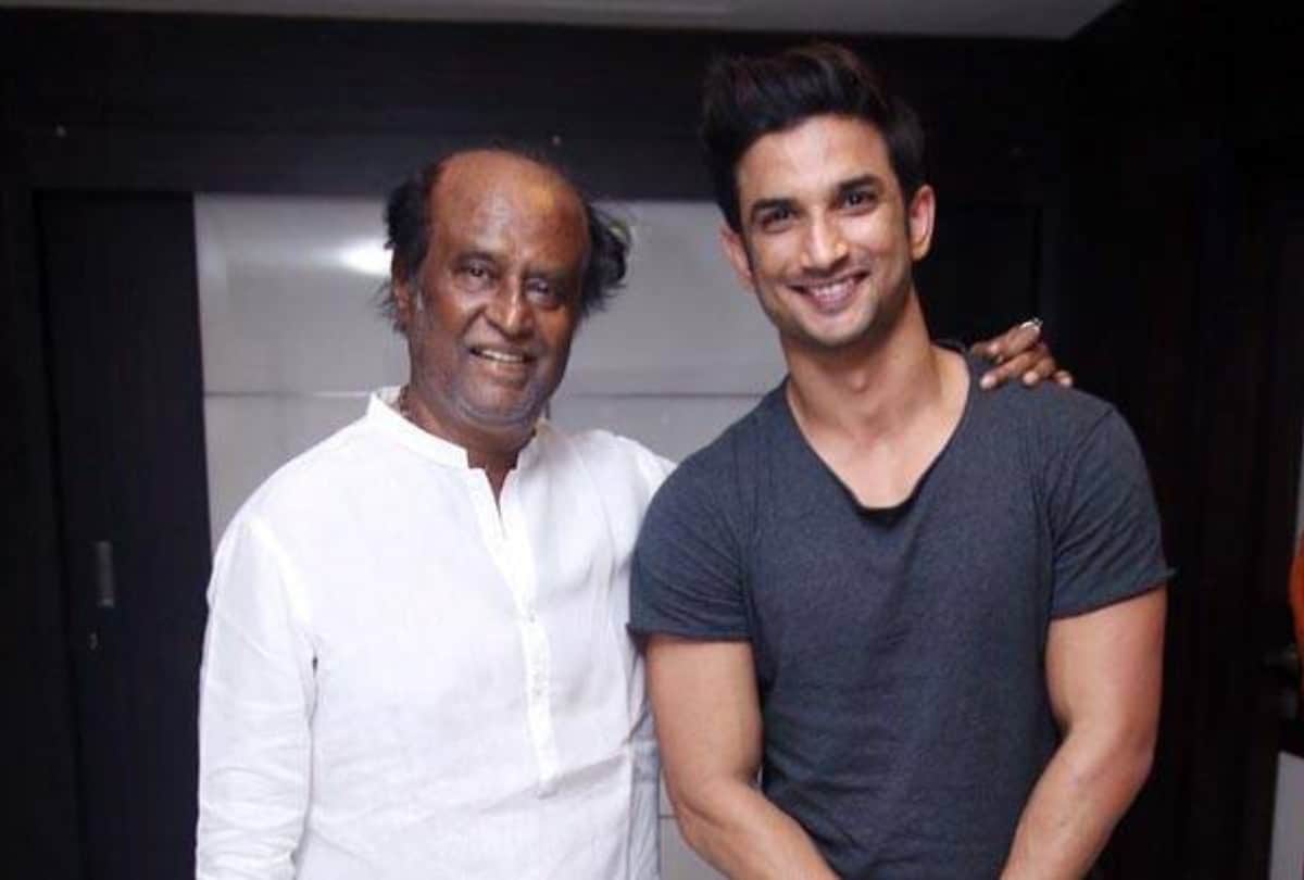 When Sushant Singh Rajput Met With Superstar Rajinikanth Video Goes Viral On Social Media