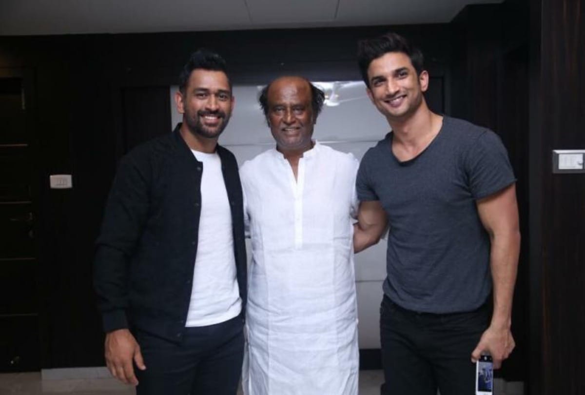 When Sushant Singh Rajput Met With Superstar Rajinikanth Video Goes Viral On Social Media