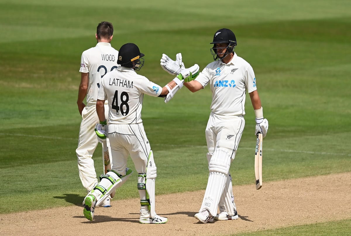 New zealand beat england by 8 wickets in Birmingham Test and win test series by 1-0