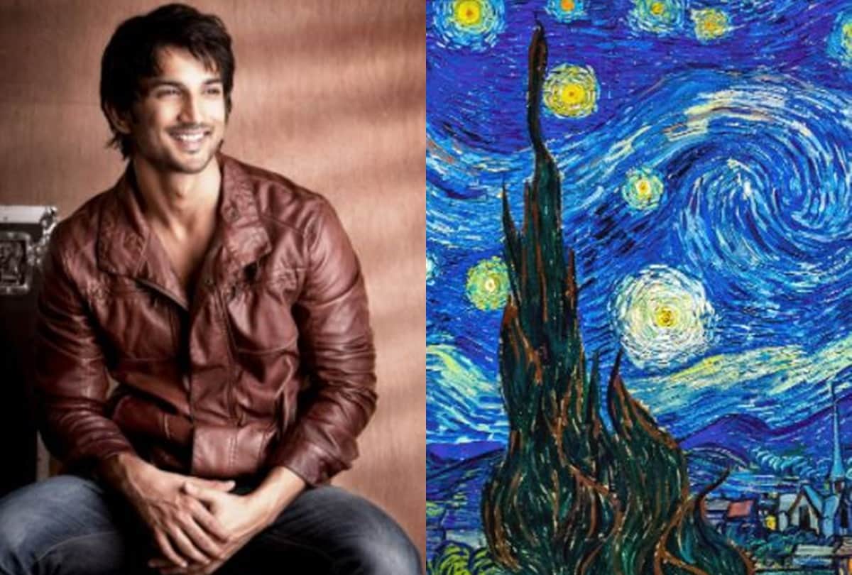 Sushant Singh Rajput twitter cover photo starry night real story will blow your mind