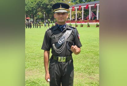 Officers from Himachal Pradesh in indian military academy passing out parade 2021