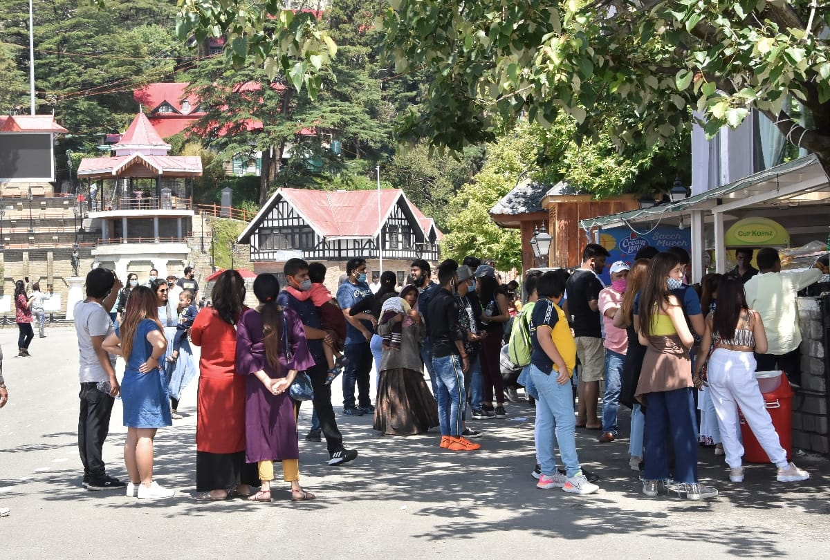 himachal pradesh Unlock: tourists arrives in shimla dalhousie chail solan hotels open