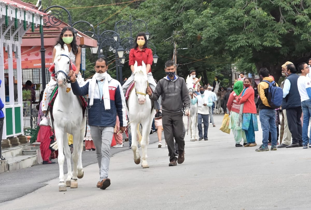 himachal pradesh Unlock: tourists arrives in shimla dalhousie chail solan hotels open