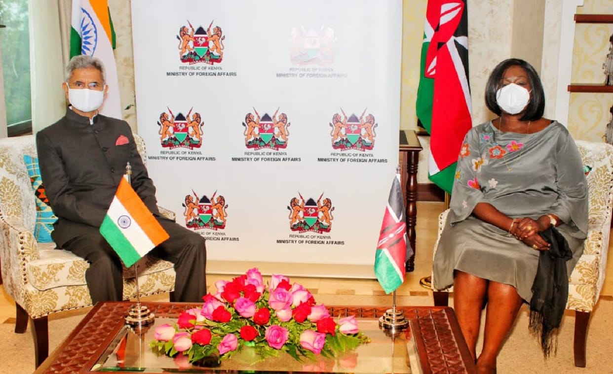 All aspects of bilateral relations with India were reviewed in Kenya meeting